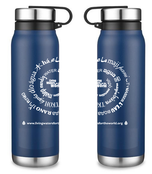 LWW-Blue Water Bottle