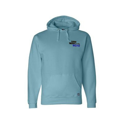 Living Waters Aqua Embroidered Hoodie