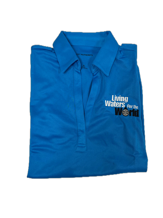 Living Waters Women’s Embroidered Polo Shirt