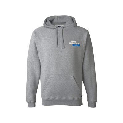 Living Waters Charcoal Embroidered Hoodie