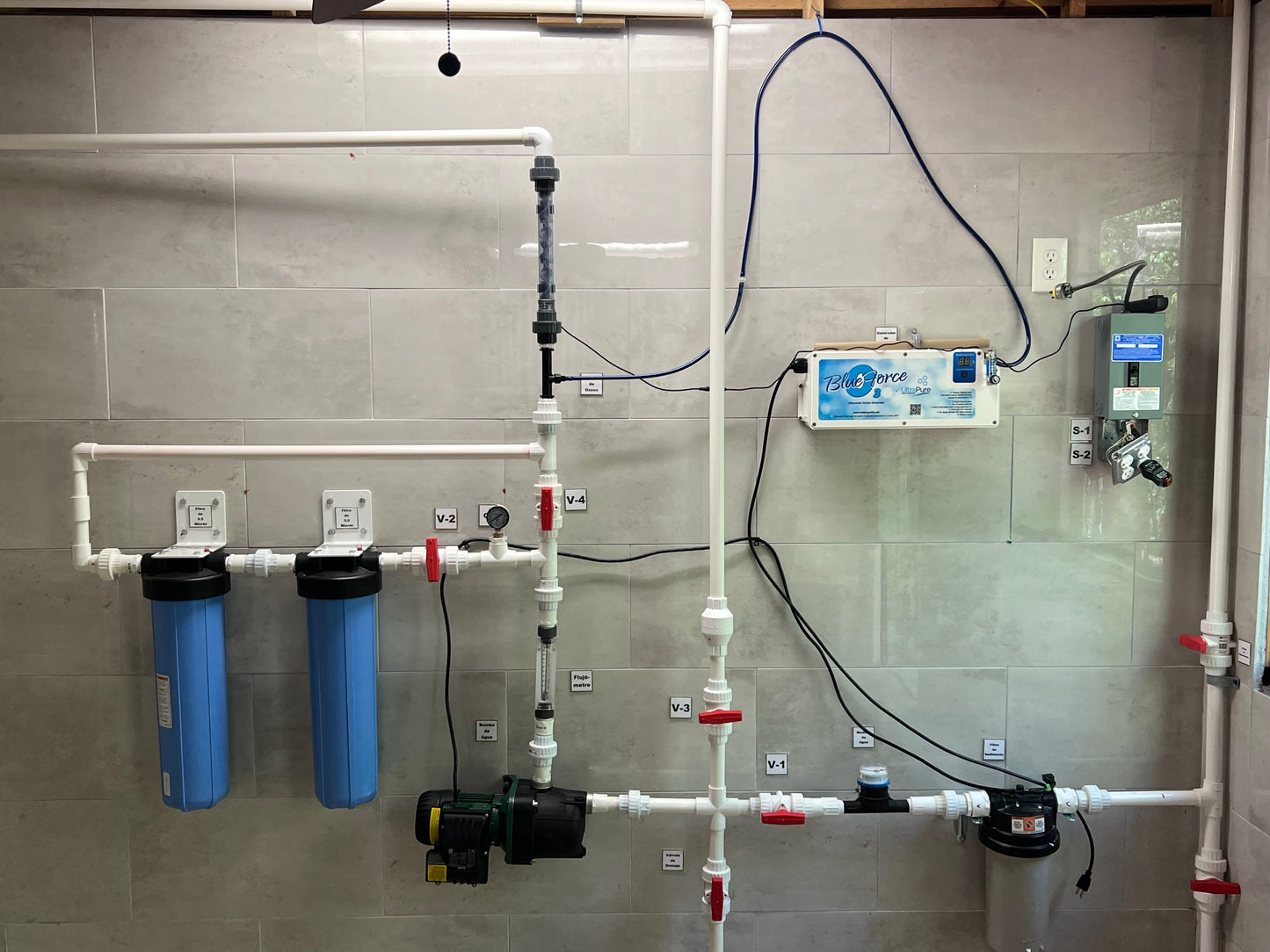 Complete Standard Ozone System Configured for Solar Power