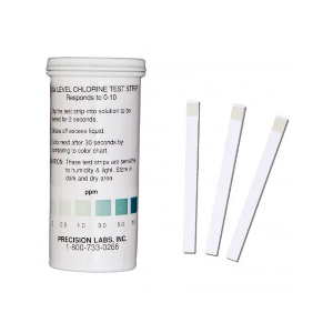 Chlorine Test Strips - Low Range