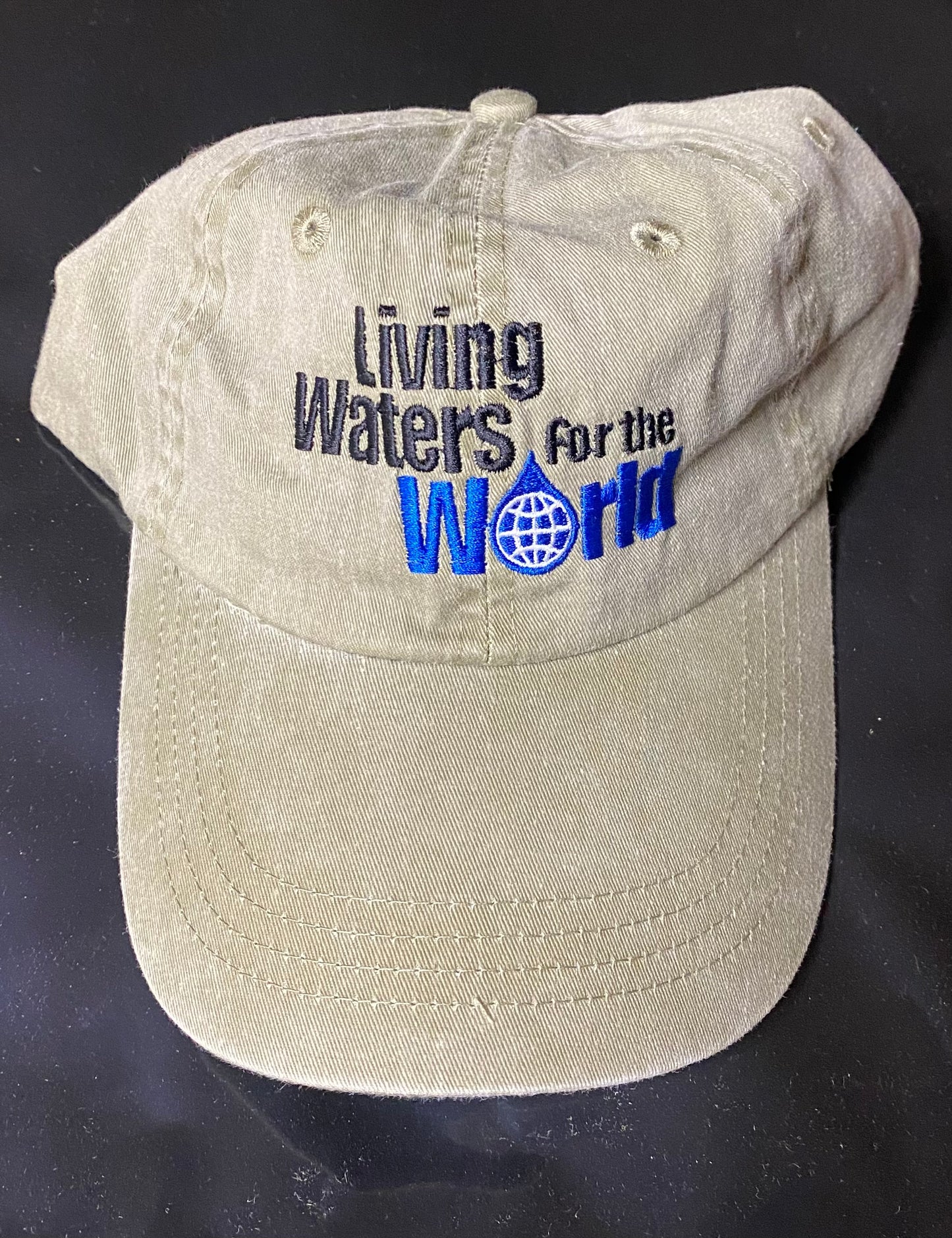 Living Waters for the World Logo Cap