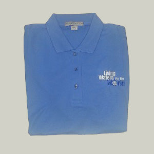 Living Waters Women’s Embroidered Polo Shirt – Living Waters for the World