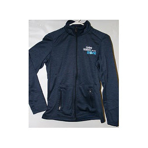 Living Waters Women's Navy Zip-up Jacket