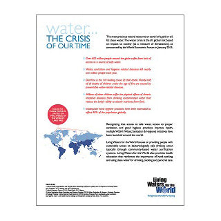 Water Crisis Handout